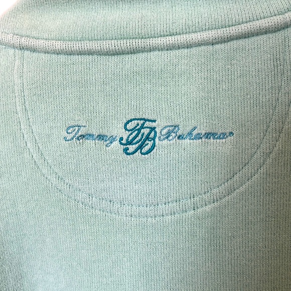 Women's Tommy Bahama Aruba Quarter Zip Sweatshirt Size M - Picture 3 of 5